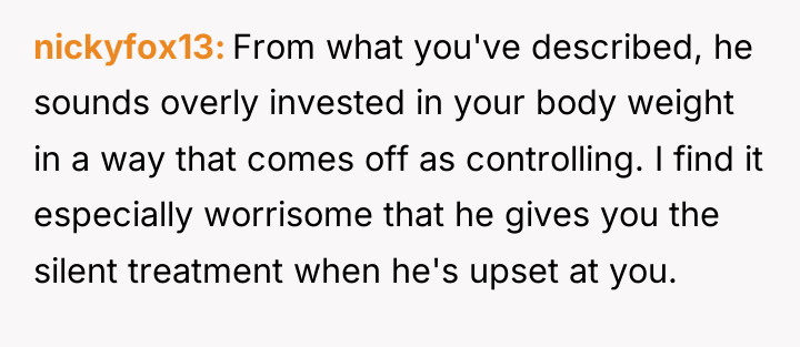 nickyfox13 From what you've described, he sounds overly invested in...