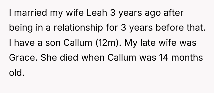 I married my wife Leah 3 years ago after being...
