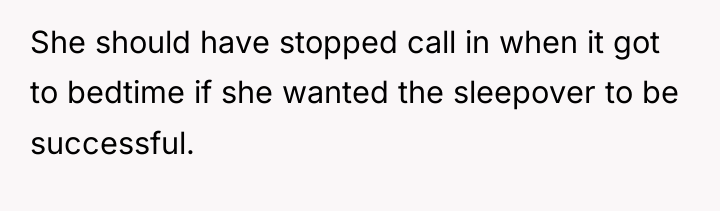 She should have stopped call in when it got to...