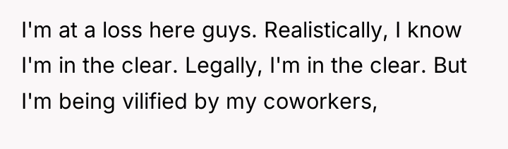 I'm at a loss here guys. Realistically, I know I'm...