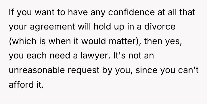 If you want to have any confidence at all that...