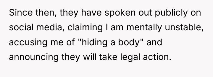 Since then, they have spoken out publicly on social media,...