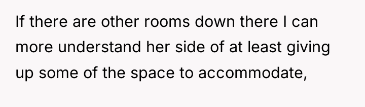 If there are other rooms down there I can more...