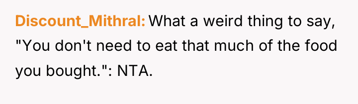 Discount_Mithral What a weird thing to say, "You don't need...