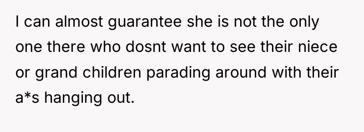 I can almost guarantee she is not the only one...