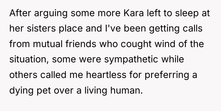 After arguing some more Kara left to sleep at her...
