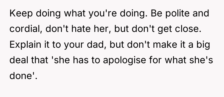 Keep doing what you're doing. Be polite and cordial, don't...
