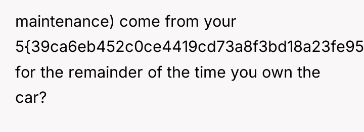 maintenance) come from your 5{39ca6eb452c0ce4419cd73a8f3bd18a23fe95ab4febb092bc2ab1b542eeea82f} for the remainder of the...