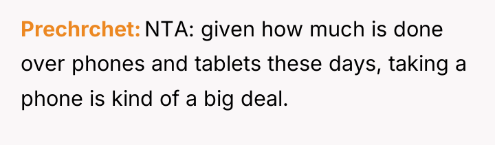 Prechrchet NTA: given how much is done over phones and...