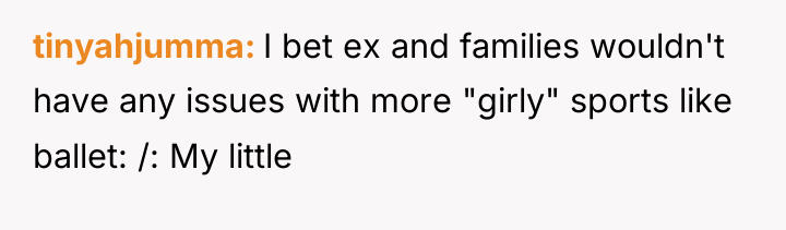 tinyahjumma I bet ex and families wouldn't have any issues...