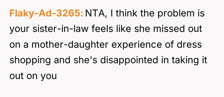 Flaky-Ad-3265 NTA, I think the problem is your sister-in-law feels...