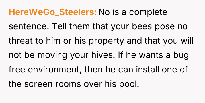 HereWeGo_Steelers No is a complete sentence. Tell them that your...