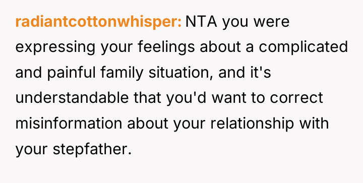radiantcottonwhisper NTA you were expressing your feelings about a complicated...