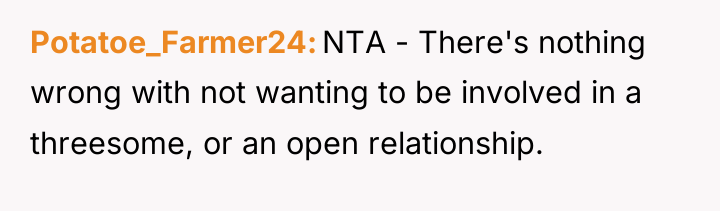 Potatoe_Farmer24 NTA - There's nothing wrong with not wanting to...
