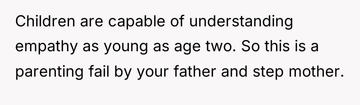 Children are capable of understanding empathy as young as age...