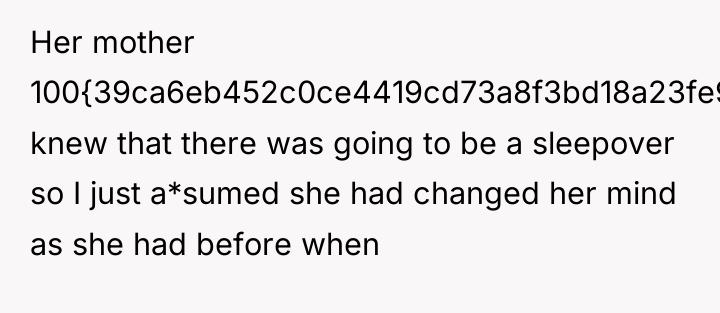 Her mother 100{39ca6eb452c0ce4419cd73a8f3bd18a23fe95ab4febb092bc2ab1b542eeea82f} knew that there was going to be...