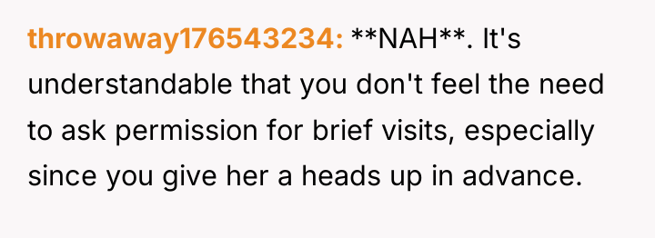 throwaway176543234 **NAH**. It's understandable that you don't feel the need...
