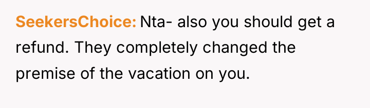 SeekersChoice Nta- also you should get a refund. They completely...