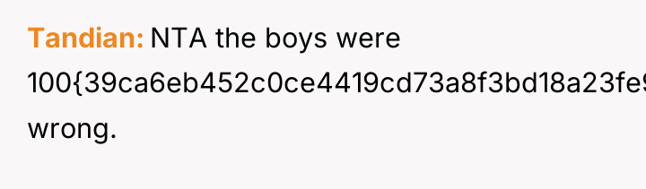 Tandian NTA the boys were 100{39ca6eb452c0ce4419cd73a8f3bd18a23fe95ab4febb092bc2ab1b542eeea82f} wrong.