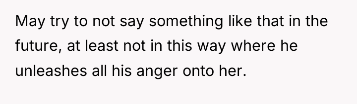 May try to not say something like that in the...