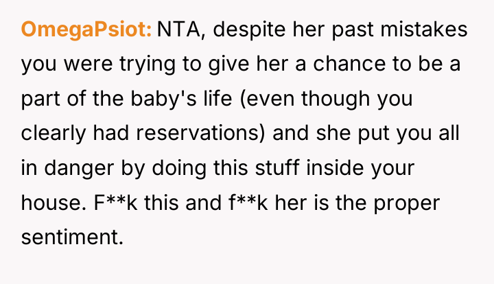 OmegaPsiot NTA, despite her past mistakes you were trying to...