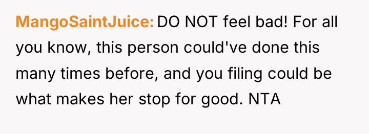 MangoSaintJuice DO NOT feel bad! For all you know, this...