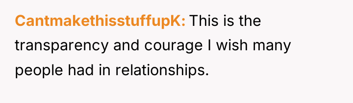 CantmakethisstuffupK This is the transparency and courage I wish many...