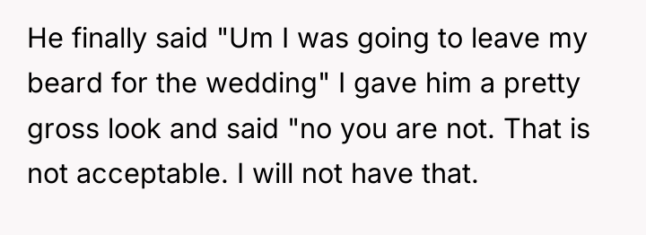 He finally said "Um I was going to leave my...