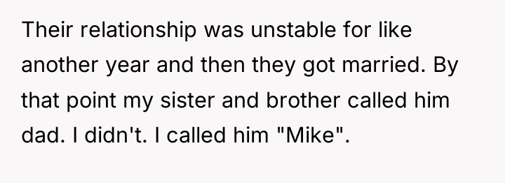 Their relationship was unstable for like another year and then...