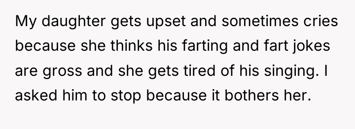 My daughter gets upset and sometimes cries because she thinks...