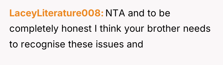 LaceyLiterature008 NTA and to be completely honest I think your...