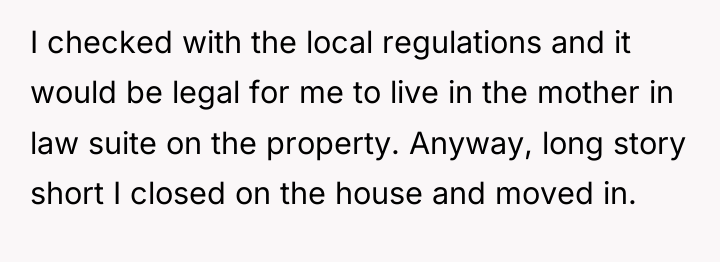 I checked with the local regulations and it would be...
