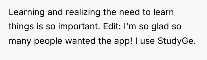 Learning and realizing the need to learn things is so...