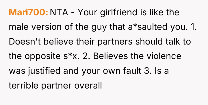 Mari700 NTA - Your girlfriend is like the male version...