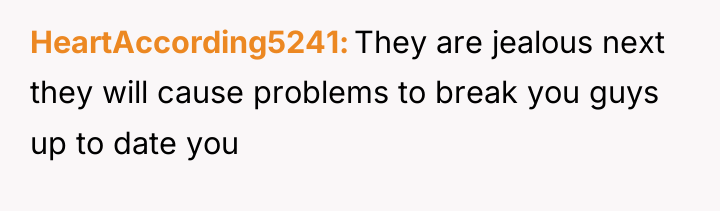 HeartAccording5241 They are jealous next they will cause problems to...