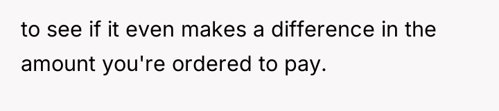 to see if it even makes a difference in the...