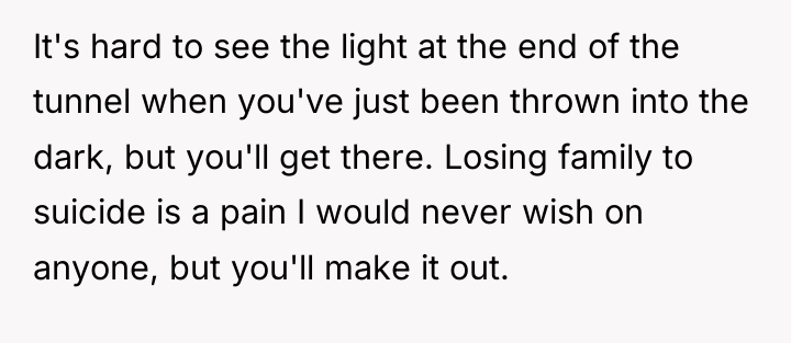 It's hard to see the light at the end of...