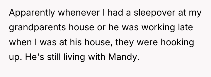 Apparently whenever I had a sleepover at my grandparents house...