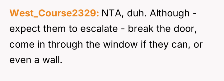 West_Course2329 NTA, duh. Although - expect them to escalate -...
