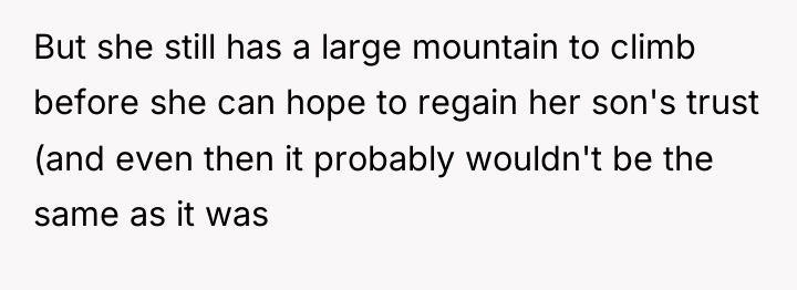 But she still has a large mountain to climb before...