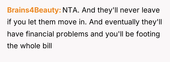 Brains4Beauty NTA. And they'll never leave if you let them...