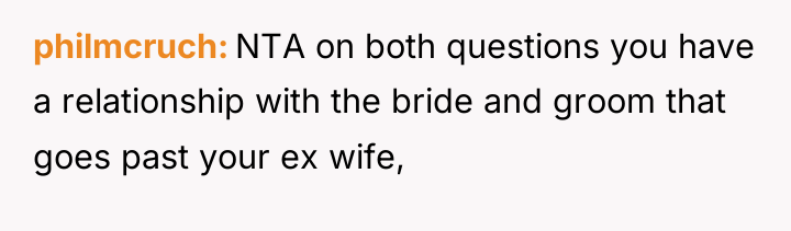 philmcruch NTA on both questions you have a relationship with...