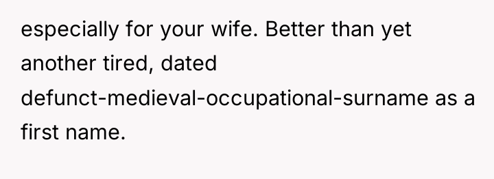 especially for your wife. Better than yet another tired, dated...