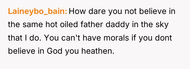 Laineybo_bain How dare you not believe in the same hot...
