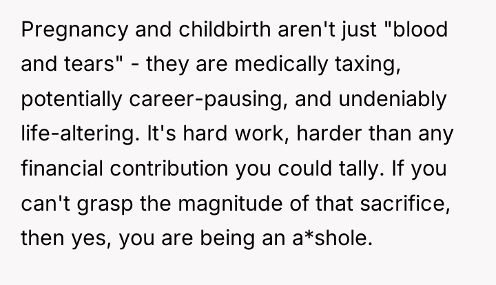 Pregnancy and childbirth aren't just "blood and tears" - they...