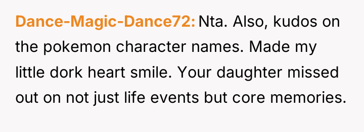 Dance-Magic-Dance72 Nta. Also, kudos on the pokemon character names. Made...