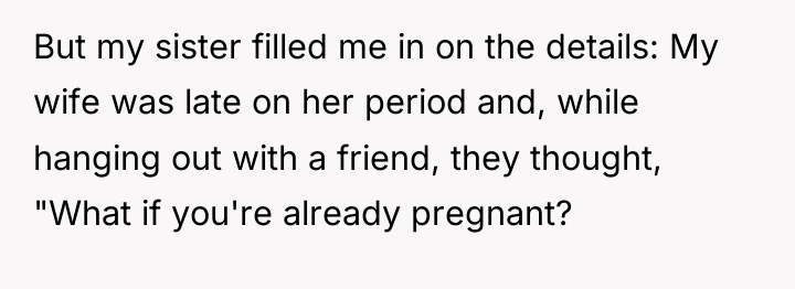 But my sister filled me in on the details: My...