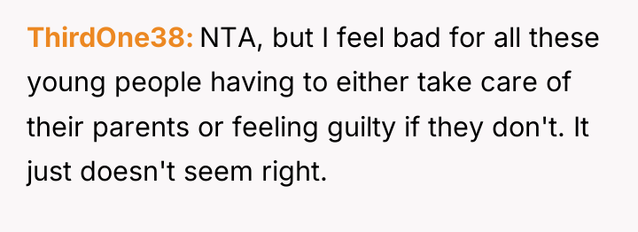 ThirdOne38 NTA, but I feel bad for all these young...
