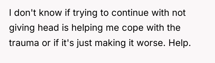 I don't know if trying to continue with not giving...