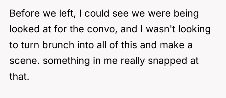 Before we left, I could see we were being looked...